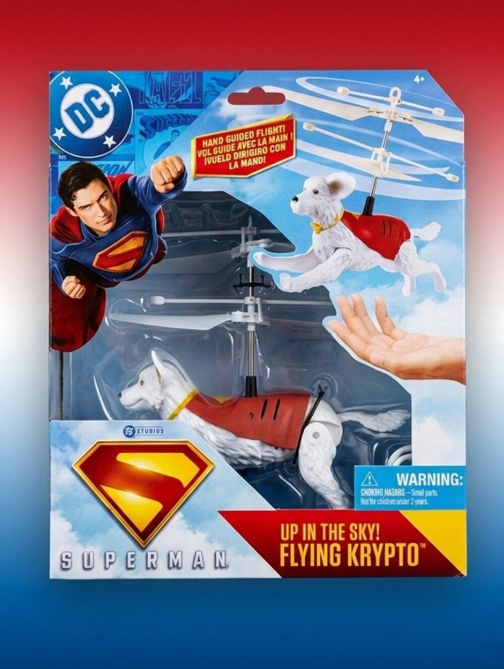 Superman Flying Krypto